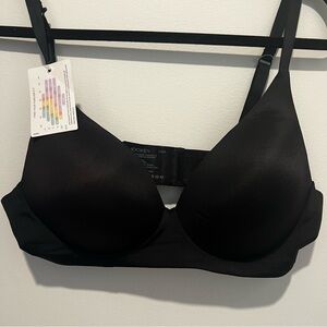 Jockey No Underwire Bra Women’s Black Size Large NWT New